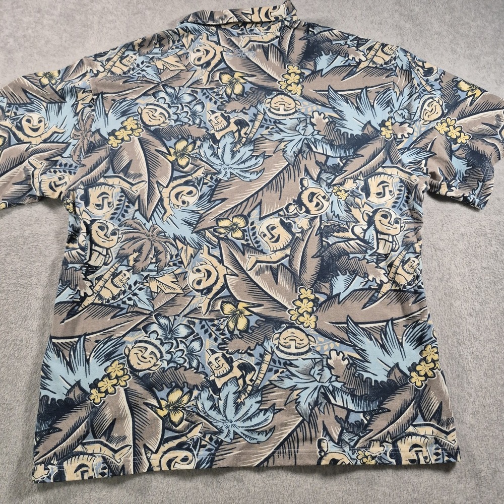 Vintage Crazy Shirts Polo Shirt Mens 2XL Aulani Disney Hawaiian Tiki Resort Golf - Picture 6 of 7